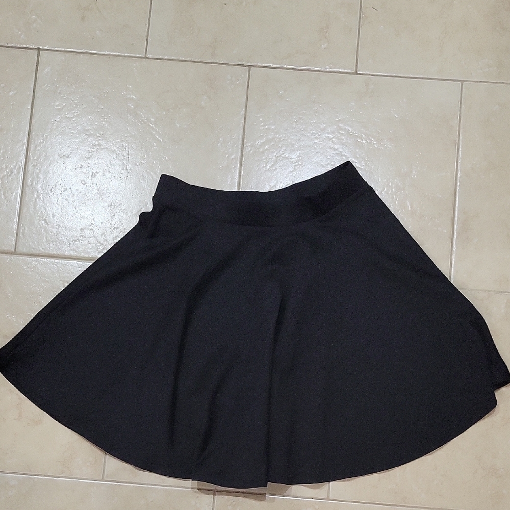 Elegant Black Women's Skirt A-Line